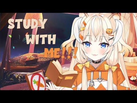 【STUDY WITH ME】 Studying in Klee cosplay 🧡 HAPPY HALLOWEEN!