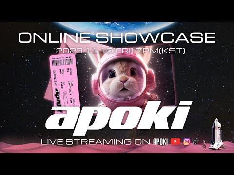 [Welcome to APOKI&#39;s Space] ONLINE LIVE SHOWCASE  2023.11.10(FRI) 7PM (KST)