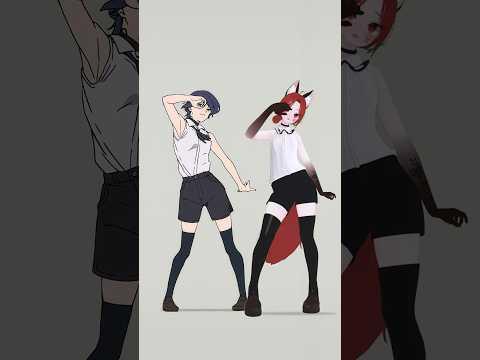 붉은여우가 말아주는 레제 댄스 챌린지「IRIS OUT」😘🖤