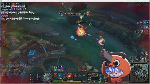 저라뎃 팀 정글  고여름입니다! W상어녀.뀨복