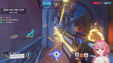 옵치 경쟁 자체 피어리스 3승 미션